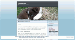 Desktop Screenshot of petsitters4fun.wordpress.com