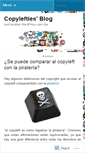 Mobile Screenshot of copylefties.wordpress.com