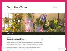 Tablet Screenshot of fioridilisaeteresa.wordpress.com