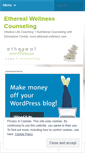 Mobile Screenshot of etherealwellness.wordpress.com
