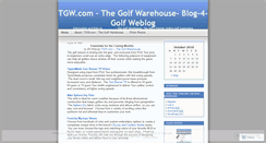 Desktop Screenshot of bolg4golf.wordpress.com