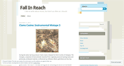 Desktop Screenshot of fallinreach.wordpress.com