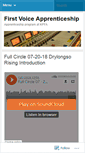 Mobile Screenshot of kpfaapprent.wordpress.com