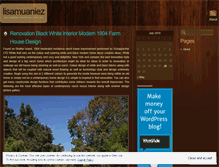 Tablet Screenshot of lisamuaniez.wordpress.com