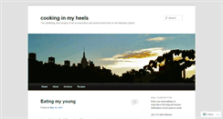 Desktop Screenshot of cookinginmyheels.wordpress.com