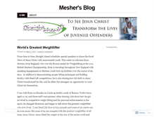 Tablet Screenshot of meshers.wordpress.com