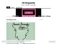 Tablet Screenshot of hitsingularity.wordpress.com