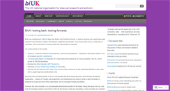 Desktop Screenshot of bisexualresearch.wordpress.com