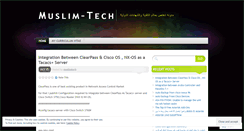 Desktop Screenshot of muslimtech.wordpress.com