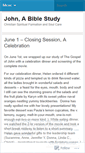 Mobile Screenshot of johnabiblestudy.wordpress.com