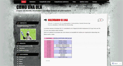 Desktop Screenshot of comounaola.wordpress.com