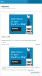 Mobile Screenshot of mayitos.wordpress.com