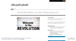 Desktop Screenshot of jedifunk.wordpress.com