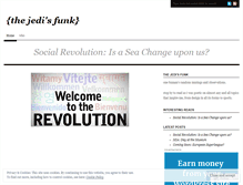 Tablet Screenshot of jedifunk.wordpress.com