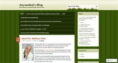 Desktop Screenshot of anyanakai.wordpress.com