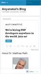 Mobile Screenshot of anyanakai.wordpress.com