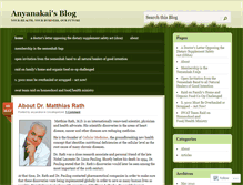 Tablet Screenshot of anyanakai.wordpress.com