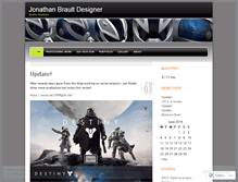 Tablet Screenshot of jonathanbraultdesigner.wordpress.com