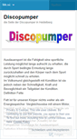 Mobile Screenshot of discopumper.wordpress.com