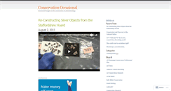 Desktop Screenshot of conservationoccasional.wordpress.com