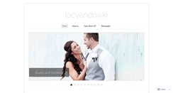 Desktop Screenshot of lacyandnikki.wordpress.com