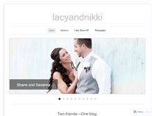 Tablet Screenshot of lacyandnikki.wordpress.com