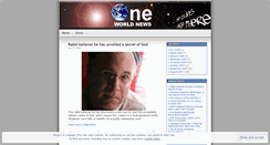 Desktop Screenshot of oneworldnews.wordpress.com