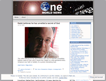 Tablet Screenshot of oneworldnews.wordpress.com