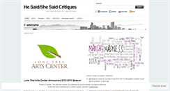 Desktop Screenshot of milehighcritics.wordpress.com