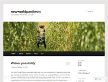 Tablet Screenshot of newworldpantheon.wordpress.com