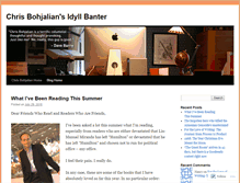 Tablet Screenshot of chrisbohjalian.wordpress.com