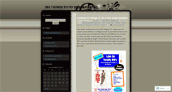 Desktop Screenshot of 365thingstodoinsanmarcos.wordpress.com