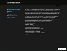 Tablet Screenshot of caosdocumental.wordpress.com