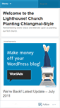 Mobile Screenshot of churchplantingchiangmai.wordpress.com