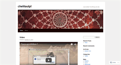 Desktop Screenshot of chelitautpl.wordpress.com