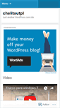 Mobile Screenshot of chelitautpl.wordpress.com