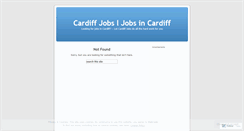 Desktop Screenshot of findcardiffjobs.wordpress.com