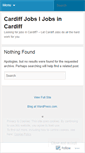 Mobile Screenshot of findcardiffjobs.wordpress.com