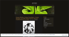 Desktop Screenshot of postdance.wordpress.com