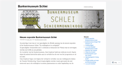 Desktop Screenshot of bunkermuseum.wordpress.com