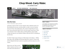 Tablet Screenshot of cwcw.wordpress.com