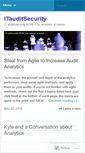 Mobile Screenshot of itauditsecurity.wordpress.com
