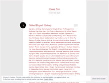 Tablet Screenshot of essaynes.wordpress.com