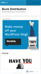 Mobile Screenshot of bookdistribution.wordpress.com