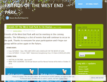 Tablet Screenshot of friendsofthewestendparkatl.wordpress.com