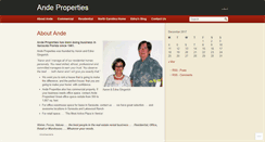 Desktop Screenshot of andeproperties.wordpress.com