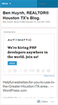 Mobile Screenshot of benhuynhrealtor.wordpress.com