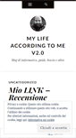 Mobile Screenshot of mylifeaccordingtome2.wordpress.com