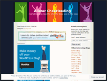 Tablet Screenshot of everythingallstarcheer.wordpress.com