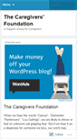 Mobile Screenshot of careforcarers.wordpress.com